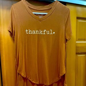 Latched Mama thankful nursing tee